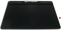 Picture of Dacasso P1029 Conference Pad Black Leatherette Deskpad, 17" x 14"