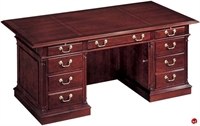 Picture of DMI Keswick 7990 15057, Traditional Veneer 72" Executive Office Desk