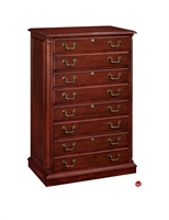 Picture of DMI Keswick 7990-17 Traditional Veneer Four Drawer Lateral File Cabinet