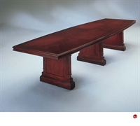 Picture of DMI Keswick 7990-144EX Traditional Veneer 12' Boat Expandable Conference Table