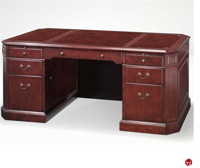 Picture of 13131 Traditional Veneer Executive Office Desk Workstation
