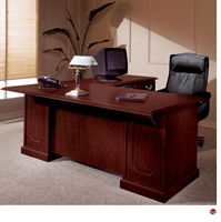 Picture of 11988 Traditional Laminate 72" L Shape Office Desk Workstation