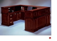 Picture of DMI Governors 7350-657 Traditional Laminate 72" U Shape Reception Desk Workstation