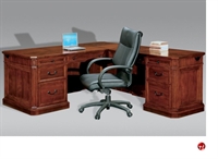 Picture of DMI Arlington 7750-58 Veneer L Shape Executive Office Desk Workstation