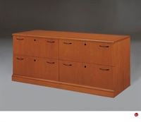 Picture of DMI Belmont 7130-277 Veneer Four Drawer Lateral File Credenza 