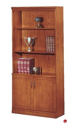 Picture of 32611 Veneer 36" Open Bookcase with Doors