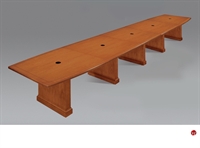 Picture of DMI Belmont 7130-240EX Veneer 20' Boat Shape Expandable Conference Table