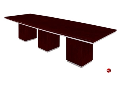 Picture of DMI Pimlico 7023-144 Contemporary Veneer 12' Boat Shape Conference Table