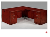 Picture of 15897 Veneer 72" L Shape Office Desk Workstation