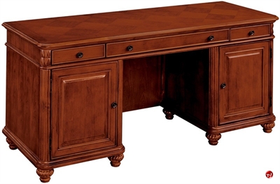 Picture of DMI Antigua 7480-22A Veneer 66"  Computer Credenza