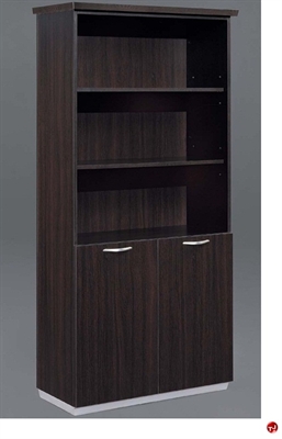 Picture of DMI Pimlico 7021-09 Laminate 72" Open Bookcase with Doors