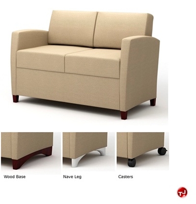 Picture of Integra TRIA Reception Lounge Lobby 2 Seat Loveseat Sofa