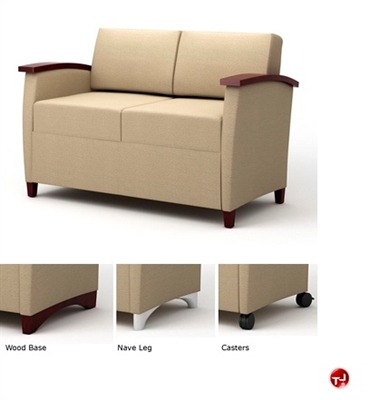 Picture of Integra TRIA Reception Lounge Lobby 2 Seat Loveseat Sofa