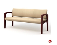 Picture of Integra Keoki Contemporary Reception Lounge Lobby 3 Seat Loveseat Chair