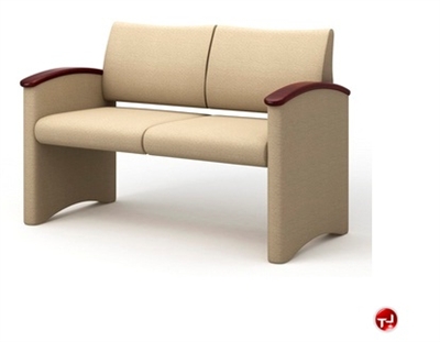 Picture of Integra Pyxis Contemporary Reception Lounge 2 Seat Loveseat Chair