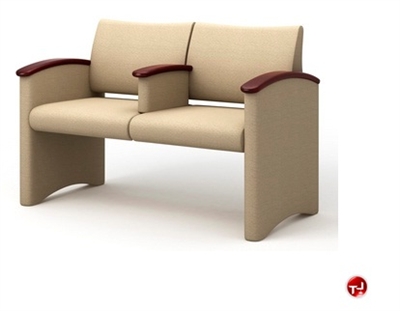 Picture of Integra Pyxis Contemporary Reception Lounge 2 Seat Loveseat Chair