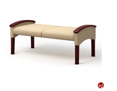 Picture of Integra Pyxis Contemporary Reception Lounge 2 Seat Bench