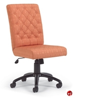 Picture of Flexsteel CA405 Traditional Mid Back Armless Tufted Chair