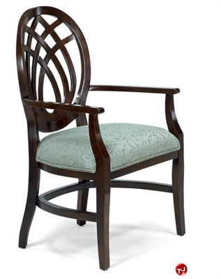 Picture of Flexsteel C2123 Cafeteria Dining Wood Arm Chair