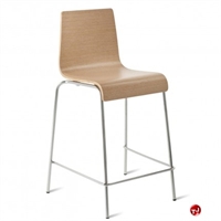 Picture of Contemporary Cafeteria Dining Armless Counterstool Chair