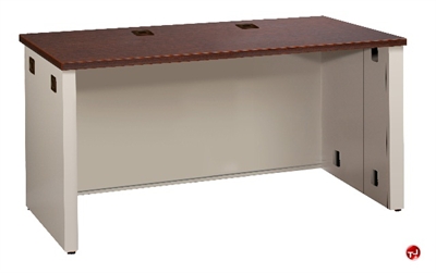 Picture of 24" X 42" Steel Office Desk Shell Workstation, Full Modesty