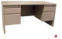 Picture of 36" X 66" Double Pedestal Steel Office Desk Workstation