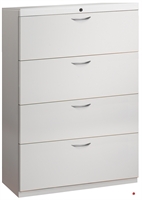 Picture of 4 Drawer Trace Lateral File Storage Cabinet, Steel 30"W