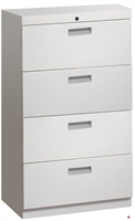 Picture of 4 Drawer Trace Lateral File Storage Cabinet, Steel 36"W