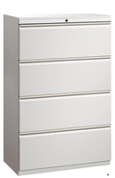Picture of 4 Drawer Trace Lateral File Storage Cabinet, Steel 30"W