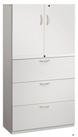 Picture of 3 Drawer Trace Lateral File Combo Steel Storage Cabinet, 30"W
