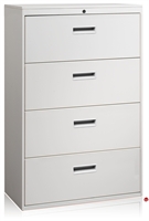 Picture of 4 Drawer Steel Lateral File Cabinet, 36"W