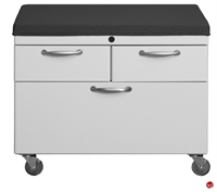 Picture of Trace Steel Mobile Multi File Storage Pedestal, Underdesk Cabinet