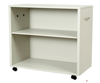 Picture of Trace 2 Shelf 32"W Mobile Steel Bookcase Cabinet