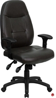 Picture of Brato High Back Multi Function Brown Leather Chair