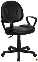 Picture of Brato Mid Back Black Leather Office Task Chair