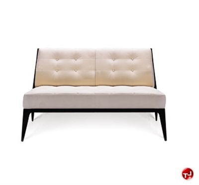 Picture of David Edwards Lolita Contemporary Reception Lounge Armless Loveseat Sofa