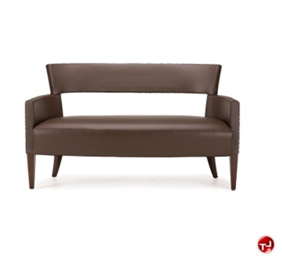 Picture of David Edwards Gotham Contemporary Reception Lounge Loveseat Chair