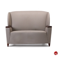 Picture of David Edwards Fly High Back Wing Reception Lounge Loveseat Sofa