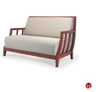 Picture of David Edward East Wind Contemporary Reception Lounge 2 Seat Loveseat Sofa