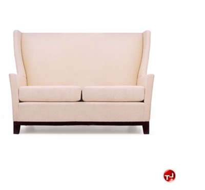 Picture of David Edward Aspen Reception Lounge Lobby High Back 2 Seat Loveseat Sofa