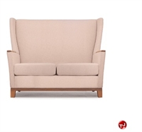 Picture of David Edward Aspen Reception Lounge Lobby High Back 2 Seat Loveseat Sofa