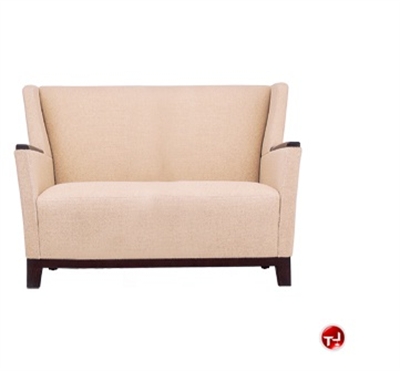 Picture of David Edward Aspen Reception Lounge Lobby 2 Seat Loveseat Sofa