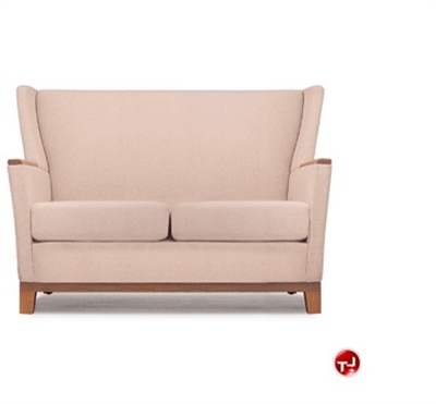 Picture of David Edward Aspen Reception Lounge Lobby 2 Seat Loveseat Sofa