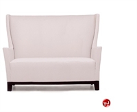 Picture of David Edward Aspen Reception Lounge Lobby High Back 2 Seat Loveseat Sofa