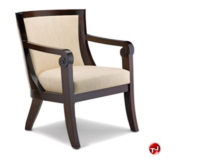 Picture of David Edward Bibliotheque Guest Side Reception Lounge Arm Chair