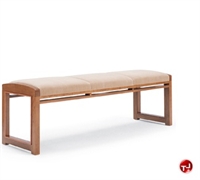 Picture of David Edward Encore Contemporary Reception Lounge Lobby 3 Seat Bench