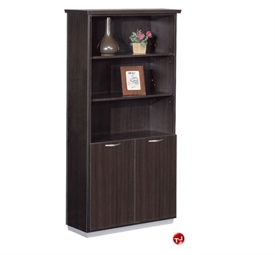 Picture of DMI Pimlico 7020-09 Laminate 72" Open Bookcase with Doors