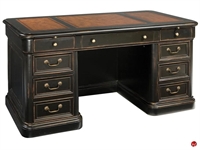 Picture of Hekman 7-9150, 30" x 60" Traditional Veneer Executive Desk Workstation