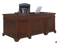 Picture of Hekman 7-9280 Traditional Veneer Executive Desk Workstation