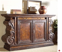 Picture of Hekman 7-4457, Traditional Veneer Console Storage Cabinet